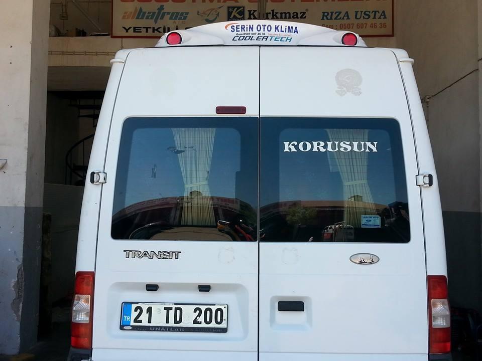 Ford transit klima taktırma