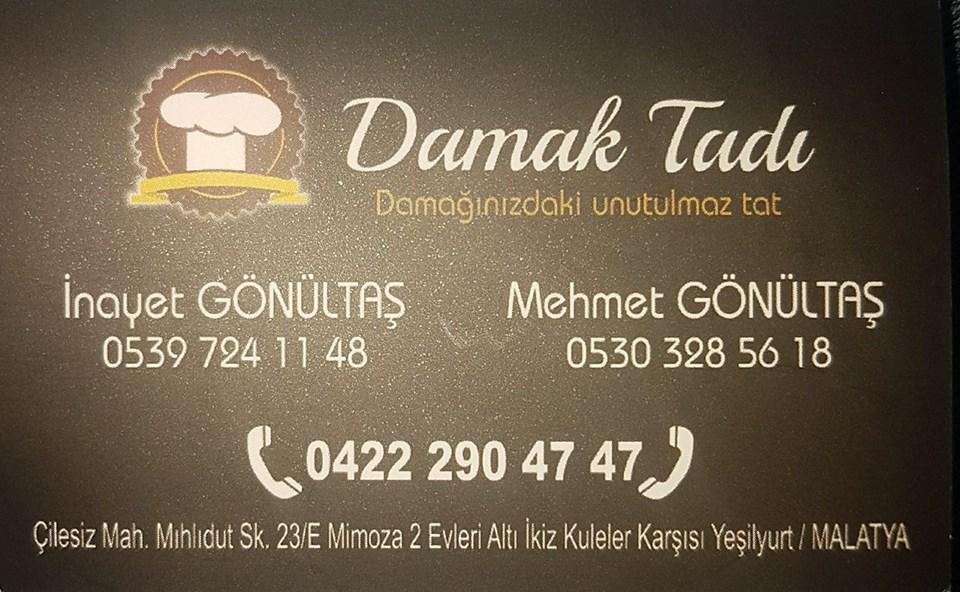 Damak Tadı Ev Yemekleri Kahvaltı Salonu Yeşilyurt / Malatya 0 (539