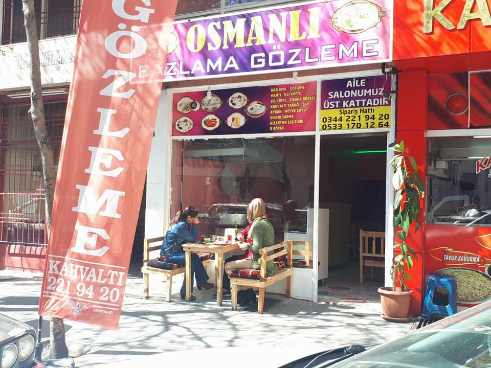 Osmanlı Bazlama ve Gözleme Evi Kahramanmaraş / Merkez 0 (344) 221