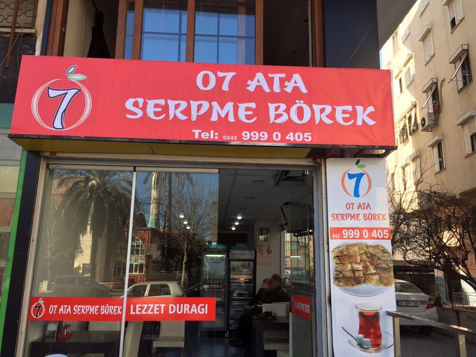 07 Ata Serpme Börek Muratpaşa / Antalya 0 (542) 557 07