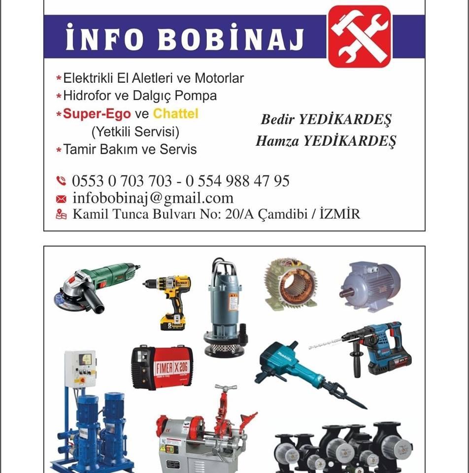 Info Bobinaj Bornova Izmir 0 554 988 47 Birmilyonnokta