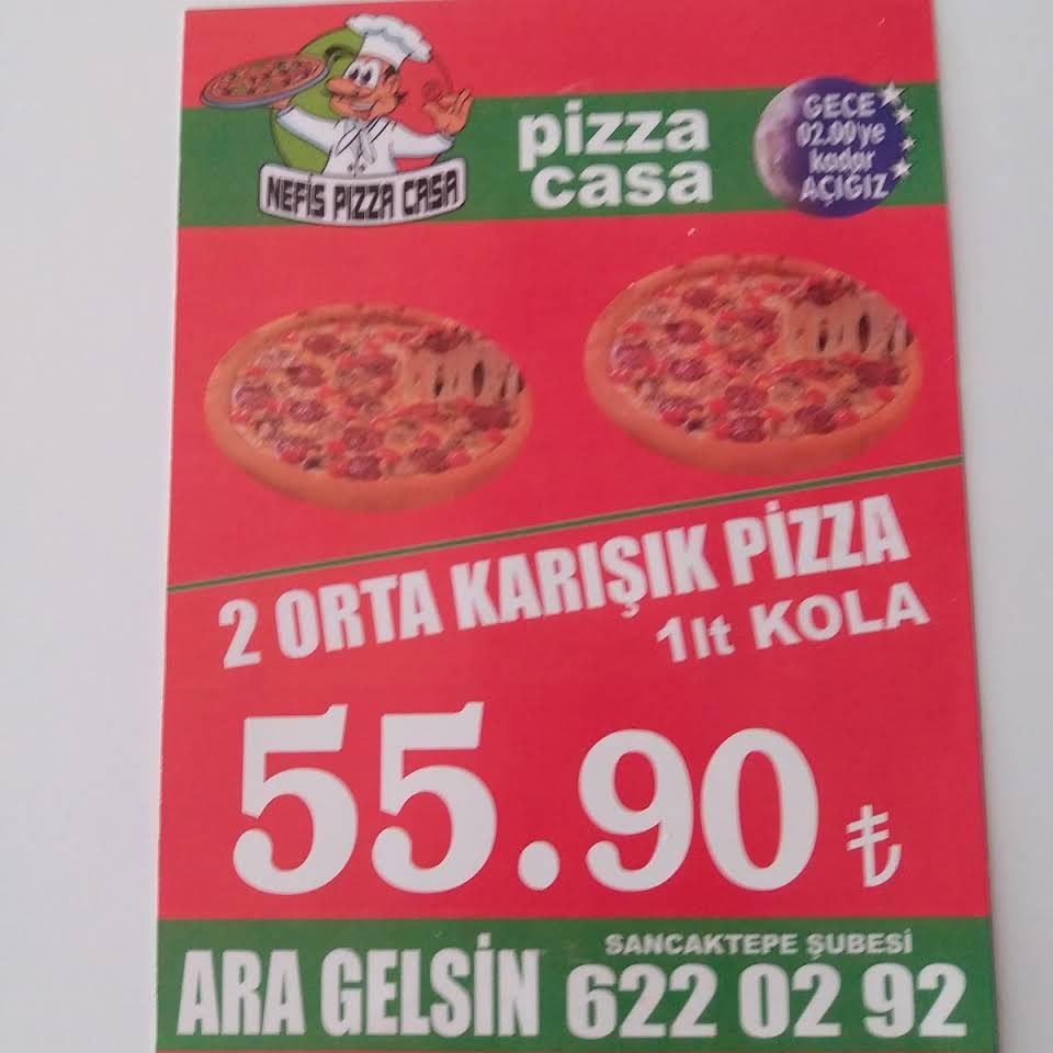 Nefis Pizza Casa Sancaktepe / İstanbul 0 (216) 622 02