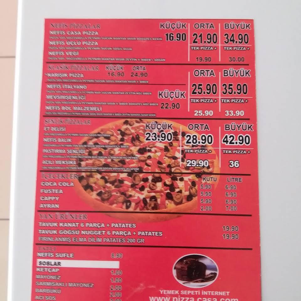 Nefis Pizza Casa Sancaktepe / İstanbul 0 (216) 622 02