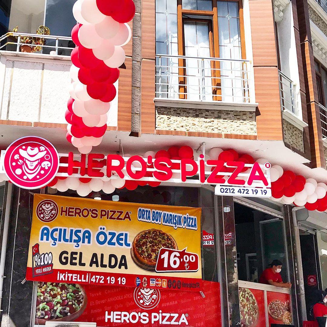 Hero's Pizza ( Halkalı Pizza Salonu ) Küçükçekmece / İstanbul 0
