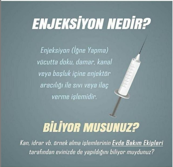 Evde Sağlık Hizmetleri Çayırova / Kocaeli 0 (541) 378 37