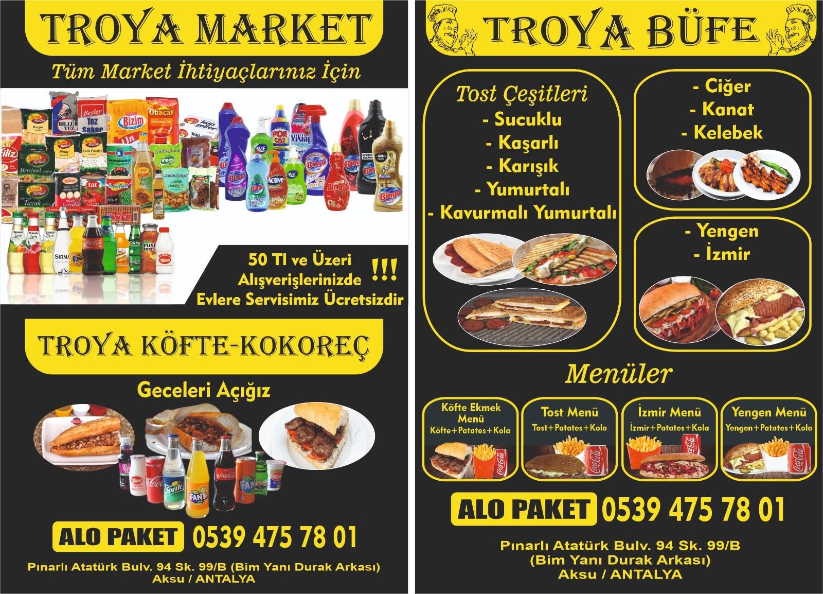troya tekel bayi bufe tobacco shop