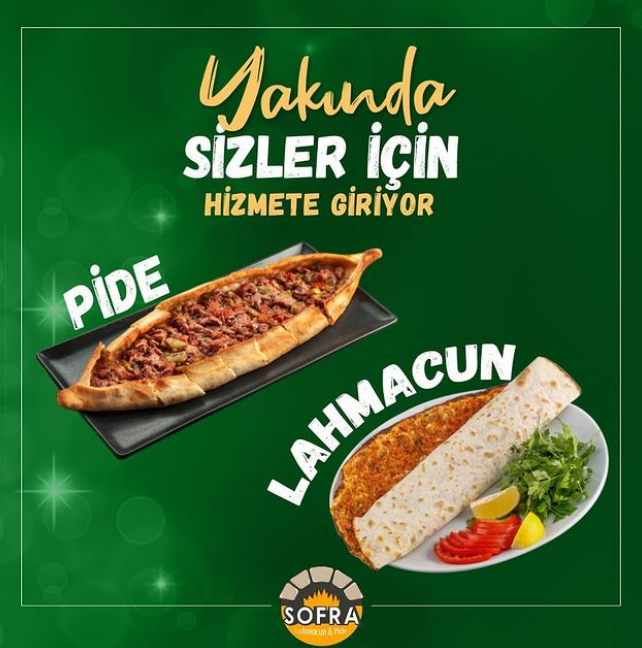 sofra lahmacun pide kocasinan kayseri 0 352 502 27 birmilyonnokta