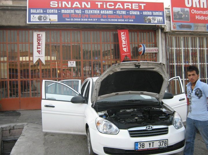 sinan ticaret ve oto lpg sistemleri kayseri 0 352 332 44 birmilyonnokta