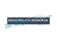 Dekorsan Makina Ltd.şti.
