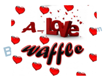 A Love Waffle By Kara