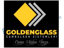 Golden Glass Cam Balkon